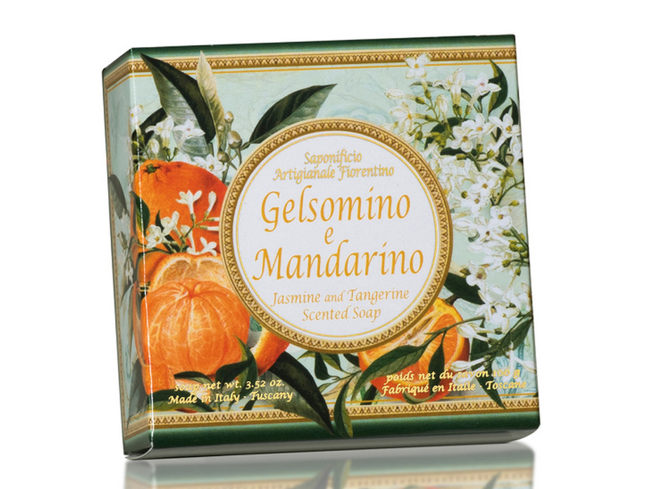 Мыло ES-46 Arancia Canella, Жасмин и мандарин, 100 гр / Saponificio Artigianale Fiorentino
