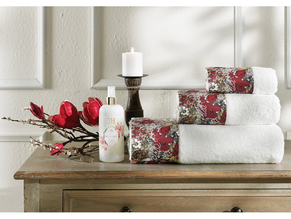 Набор полотенец Laila махровые (50*100, 75*150) / Tivolyo Home