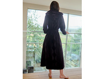 Халат женский Amber бамбуковый с капюшоном / Vien