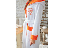 Халат женский Athletic lady бамбуковый с капюшоном / Vien