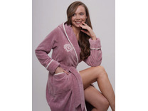 Халат женский Juliette бамбуковый с капюшоном / Vien