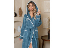 Халат женский Juliette бамбуковый с капюшоном / Vien