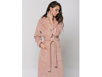 Халат женский Lady бамбуковый с капюшоном / Vien