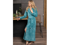 Халат женский Lady бамбуковый с капюшоном / Vien