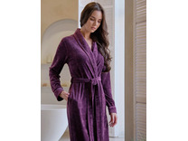 Халат женский Laura велюровый / Vien