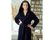 Халат подростковый Little gentleman бамбуковый с капюшоном / Vien