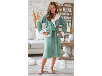 Халат подростковый Lola bunny бамбуковый с капюшоном / Vien