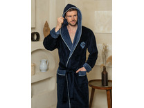 Халат мужской Lucas бамбуковый с капюшоном / Vien Халат мужской Lucas бамбуковый с капюшоном / Vien