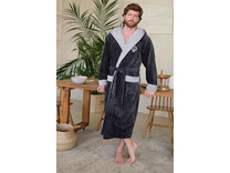 Халат мужской Lucas бамбуковый с капюшоном / Vien Халат мужской Lucas бамбуковый с капюшоном / Vien