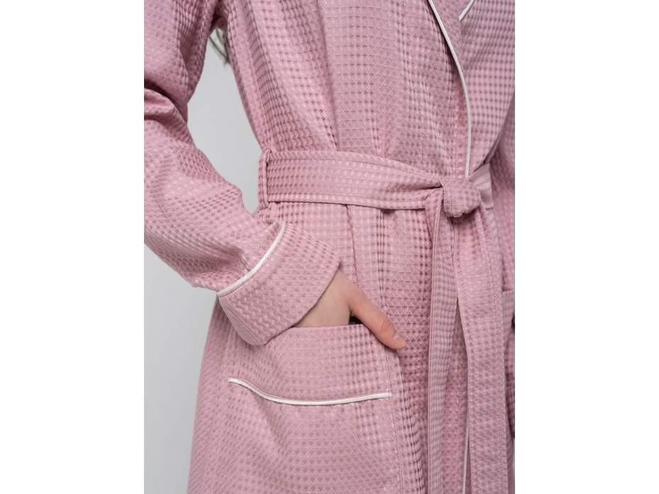 Халат женский Monaco вафельный / Vien