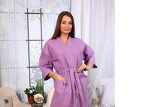 Халат - кимоно унисекс вафельный, цветной / Ашма Халат - кимоно унисекс вафельный, цветной / Ашма