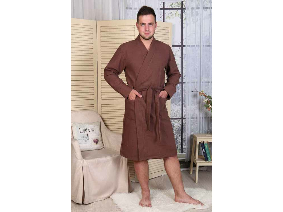 Халат - кимоно унисекс вафельный, цветной / Ашма Халат - кимоно унисекс вафельный, цветной / Ашма