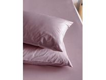 Наволочка 213KL-204 сирень сатин однотонный 50*70 / Tia