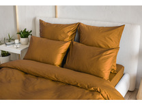 Наволочка 213KL-949 горчица сатин однотонный 50*70 / Tia Наволочка 213KL-949 горчица сатин однотонный 50*70 / Tia