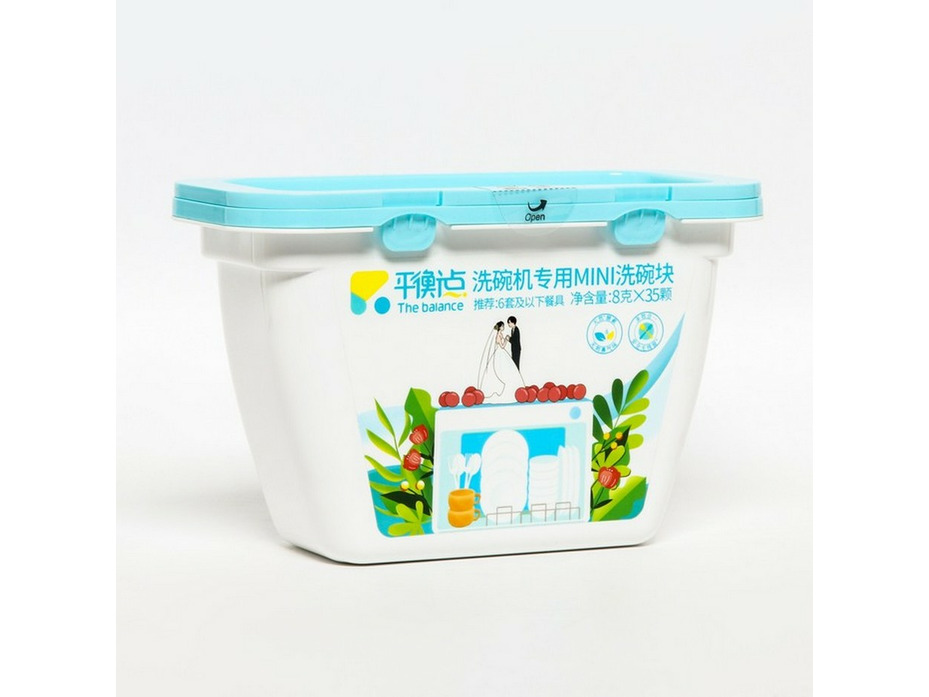 Теблетки для посудомоечной машины The Balance All in 35 шт / Liby Теблетки для посудомоечной машины The Balance All in 35 шт / Liby