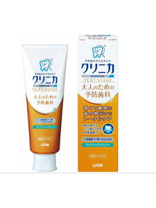Жемчужный зубной гель Clinica advantage next stage для комплексного ухода 87 мл / Lion