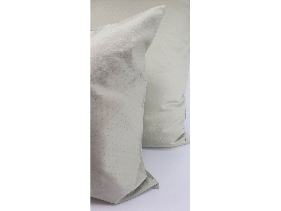 Наволочка HY-038(021) сатин жаккард геометрия оливковый 70*70 / Tia