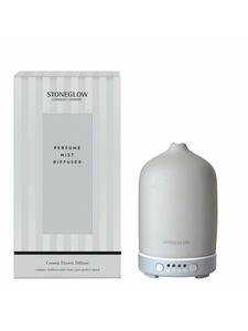 Аромадиффузор ультразвуковой светло серый 90*90*150 / Stoneglow Аромадиффузор ультразвуковой светло серый 90*90*150 / Stoneglow