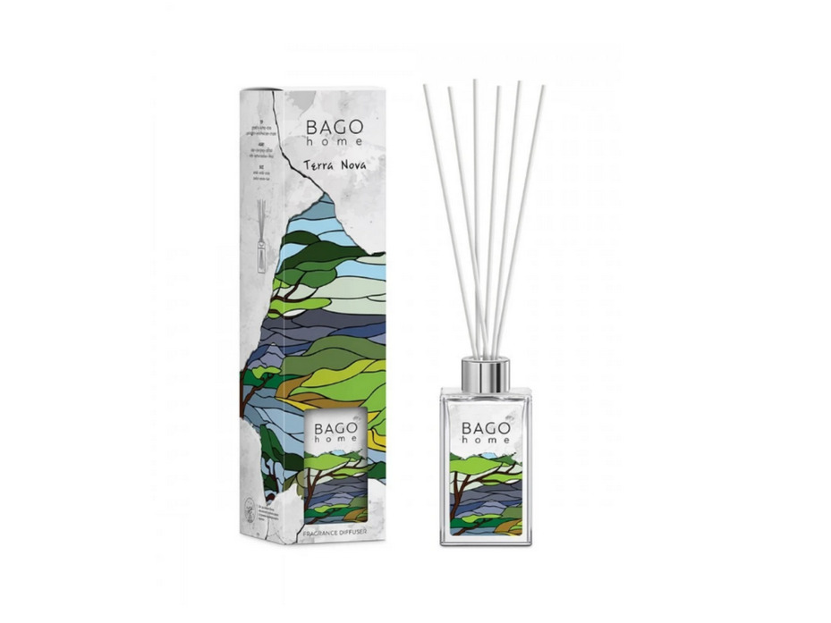 Новая земля BGМ0101, Диффузор с палочками, 75 мл / Bago Home