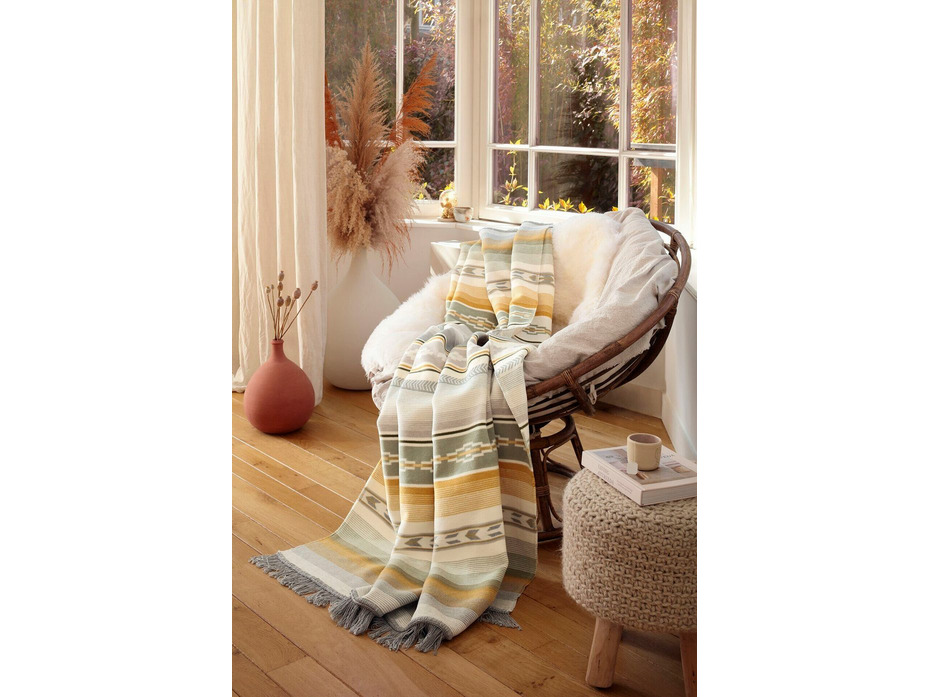 Плед 787156 Yurt хлопковый 150*200 / Biederlack Плед 787156 Yurt хлопковый 150*200 / Biederlack