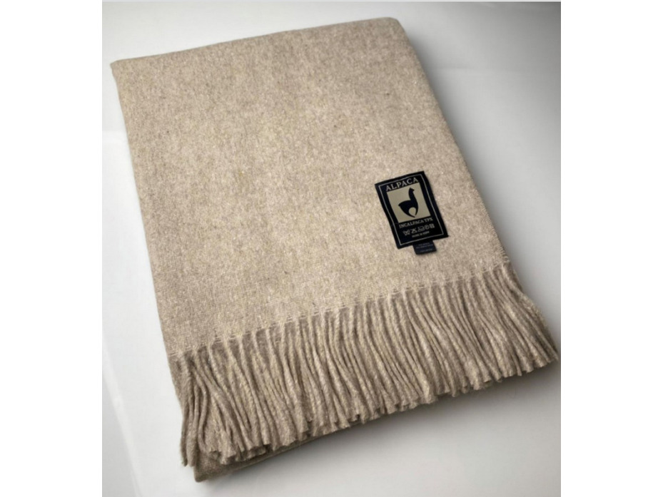 Плед PP-96 шерсть альпака 170*210 / Incalpaca