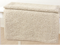 Плед 22С157-ШР Космея льняной 140*210 / Белорусский лен