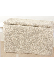 Плед 22С157-ШР Космея льняной 140*210 / Белорусский лен