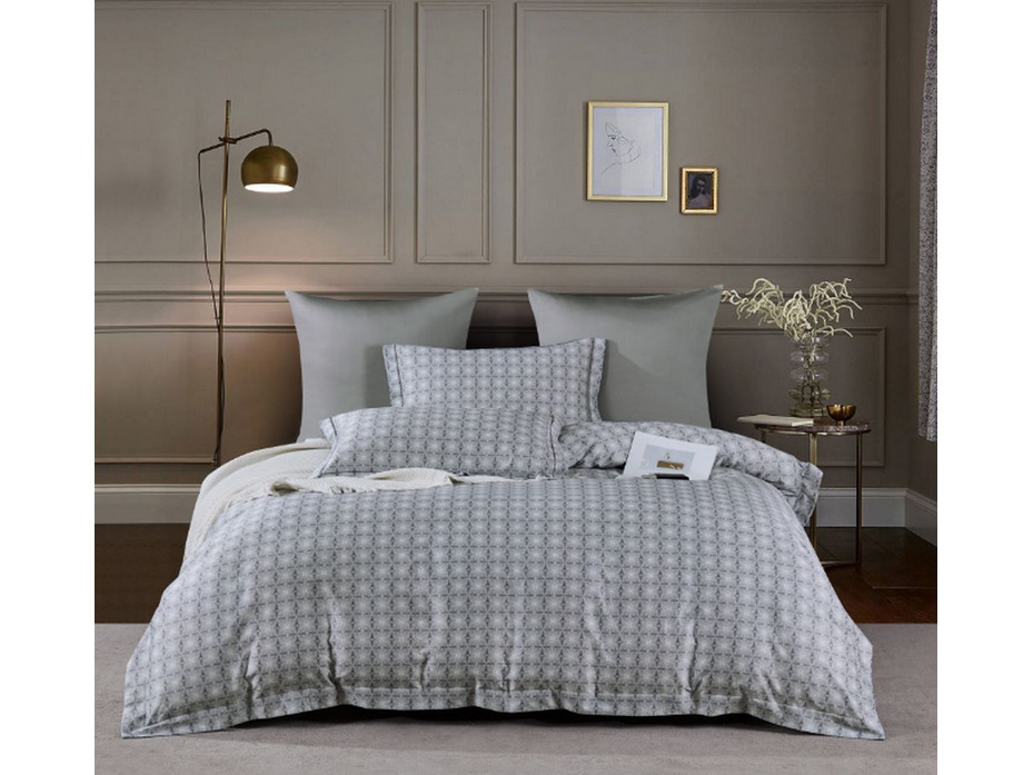 Постельное белье 2111-6 сатин премиум Евро / Asabella Постельное белье 2111-6 сатин премиум Евро / Asabella