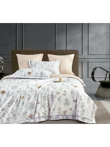 Постельное белье 2180-6 сатин премиум Евро сп / Asabella