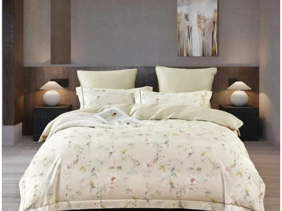 Постельное белье 2254-7 сатин премиум Семейный сп / Asabella