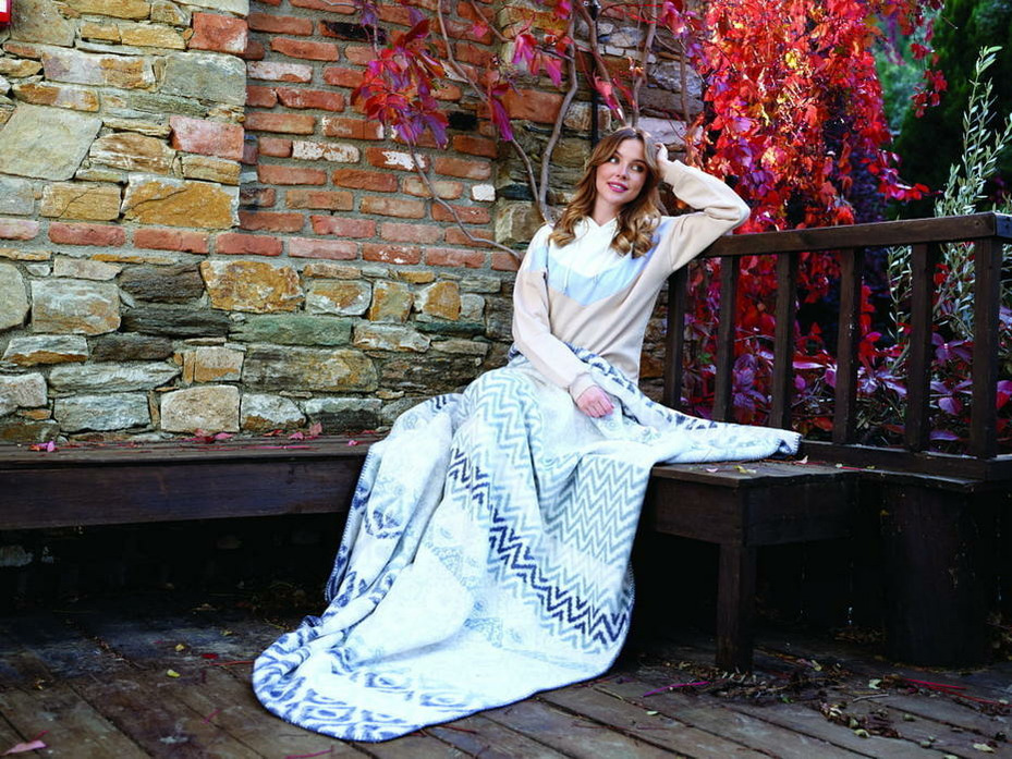 Плед Lily хлопковый 200*220 / Arya