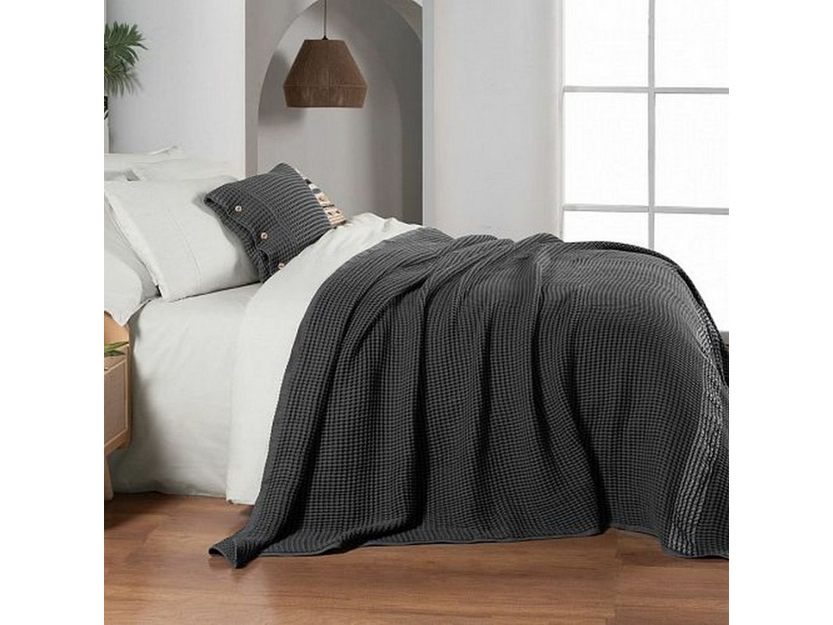 Плед Y 1011 Polendia вафельное 200*220 / Sarev Плед Y 1011 Polendia вафельное 200*220 / Sarev