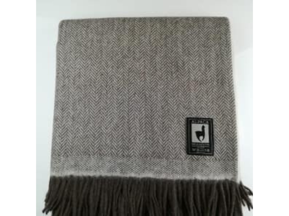 Плед PP-69 шерсть альпака 170*210 / Incalpaca