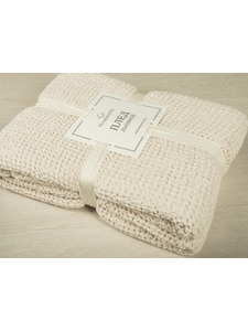 Плед 23С70-ШР Зефир льняной 130*200 / Белорусский лен