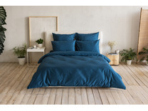 Пододеяльник 213KL-026 звездный сатин однотонный 160*220 / Tia