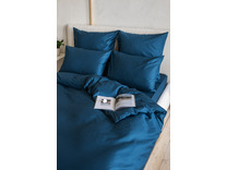 Пододеяльник 213KL-026 звездный сатин однотонный 160*220 / Tia