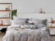 Постельное белье 1819-6 тенсель Евро сп / Asabella Постельное белье 1819-6 тенсель Евро сп / Asabella