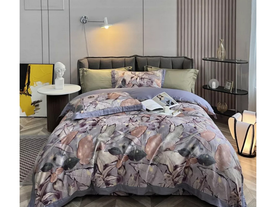 Постельное белье 1951-6 сатин премиум Евро / Asabella Постельное белье 1951-6 сатин премиум Евро / Asabella