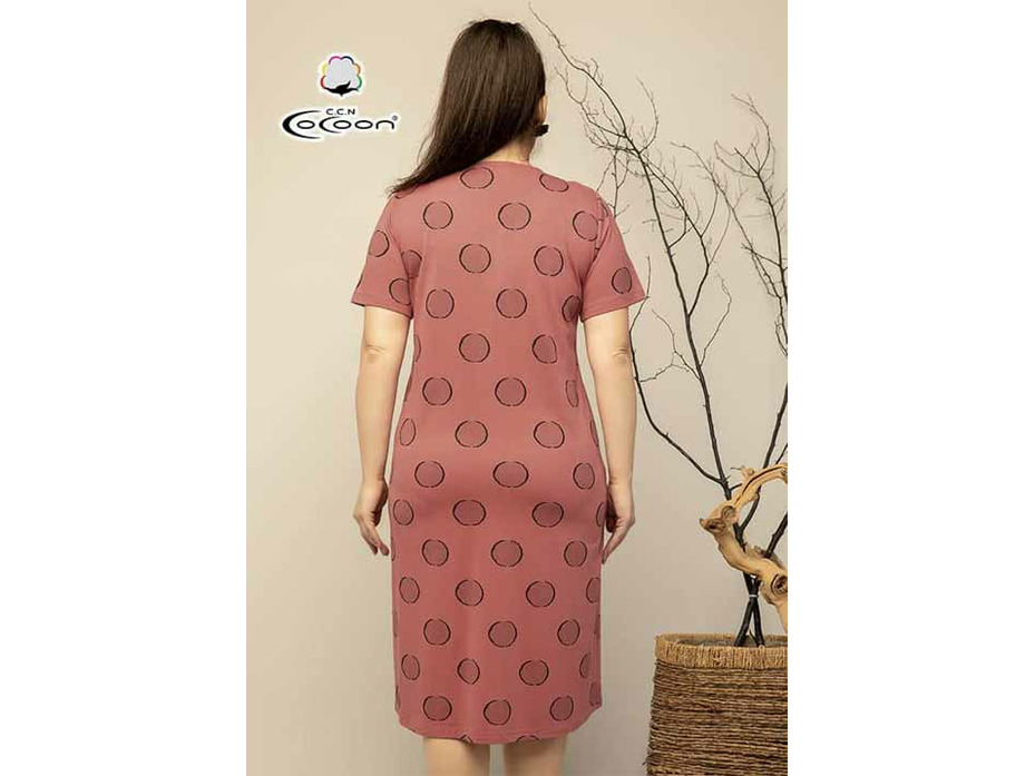 Халат женский на пуговицах S40316 / Cocoon Халат женский на пуговицах S40316 / Cocoon