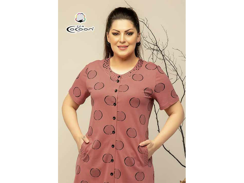 Халат женский на пуговицах S40316 / Cocoon Халат женский на пуговицах S40316 / Cocoon