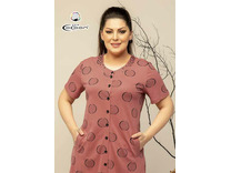 Халат женский на пуговицах S40316 / Cocoon Халат женский на пуговицах S40316 / Cocoon