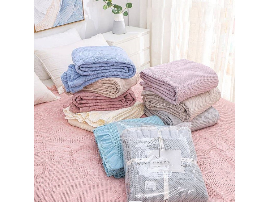 Покрывало 3010448 Однотонное вафельное 200*230 / 7-я Покрывало 3010448 Однотонное вафельное 200*230 / 7-я