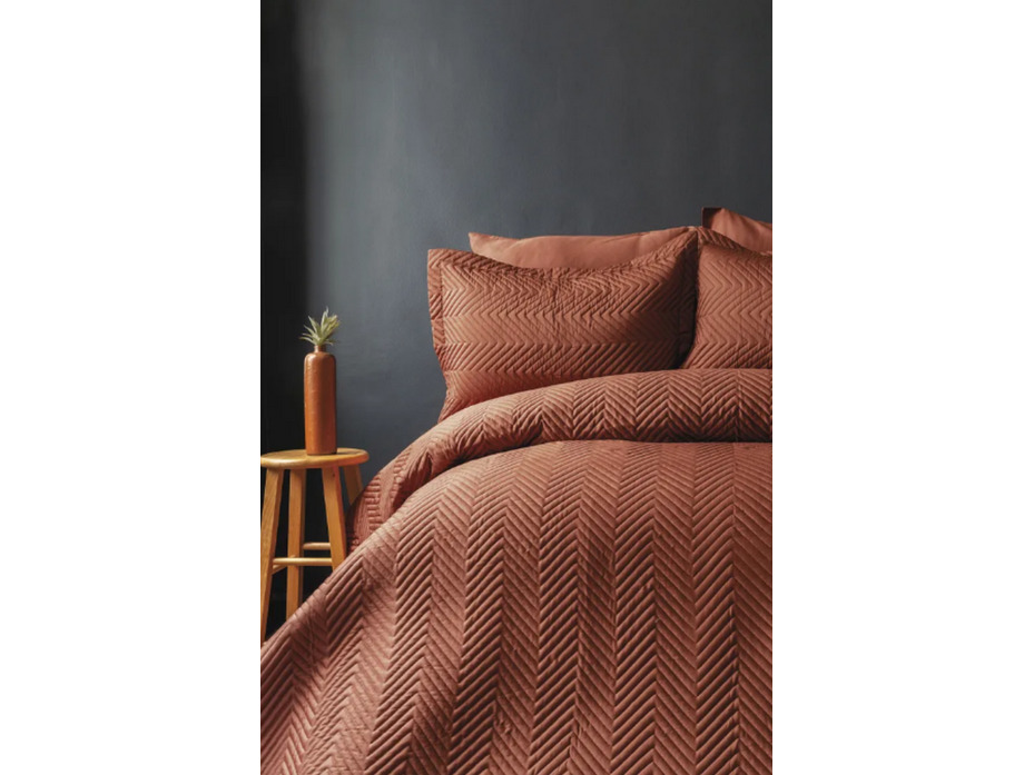 Покрывало с наволочками Simply хлопковое 240*260, 50*70 2шт) / Issimo Home