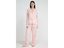 Пижама женская, рубашка и брюки YI90003 Coney island wonder / DKNY Пижама женская, рубашка и брюки YI90003 Coney island wonder / DKNY