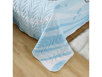 Покрывало с наволочкой детское Sunny day №8 Кошка хлопковое 120*200, 50*70 (1 шт) / Sofi de Marko