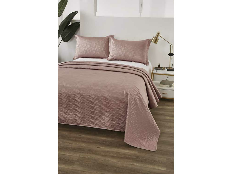 Покрывало с наволочкой Джозефина атласное 160*220, 50*70 (1 шт) /Sofi de Marko