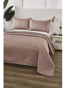 Покрывало с наволочкой Джозефина атласное 160*220, 50*70 (1 шт) /Sofi de Marko