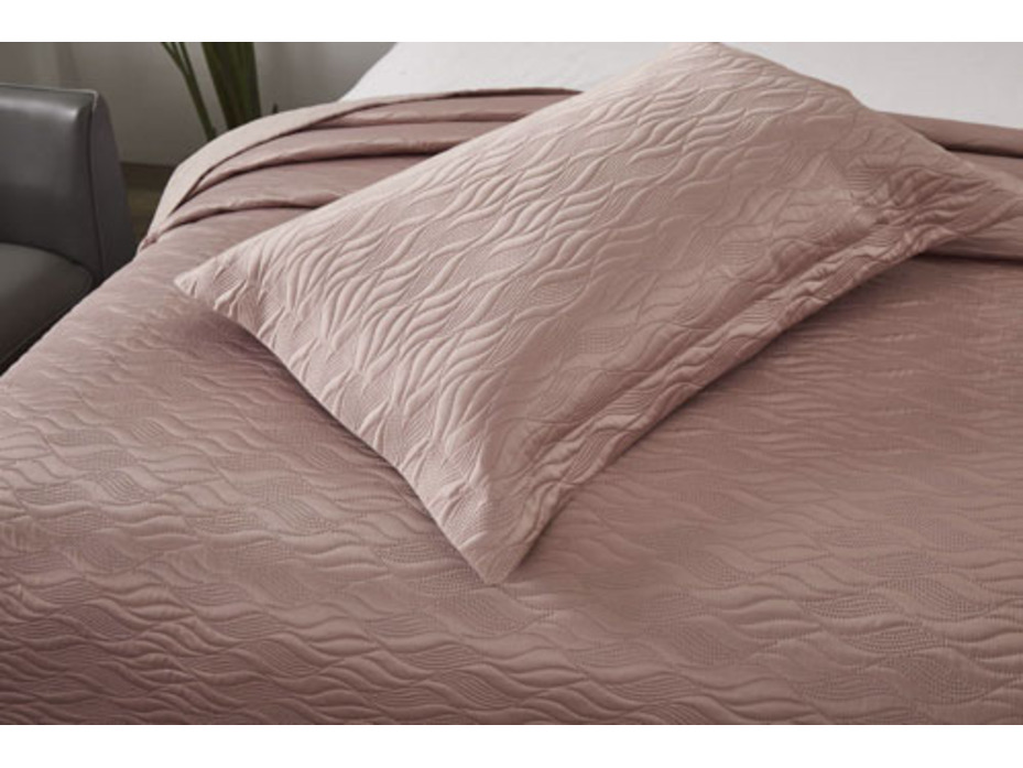 Покрывало с наволочкой Джозефина атласное 160*220, 50*70 (1 шт) /Sofi de Marko