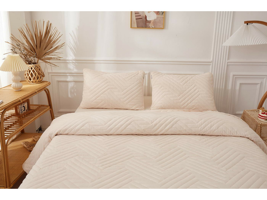 Покрывало с наволочкой Мориц стеганое 160*220, 50*70 (1 шт) / Sofi de Marko Покрывало с наволочкой Мориц стеганое 160*220, 50*70 (1 шт) / Sofi de Marko