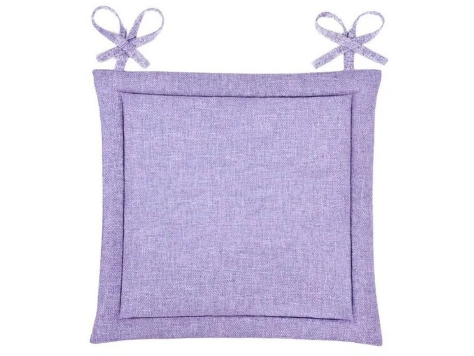 Подушка для стула рогожка однотонная 40*40 / Нордекс